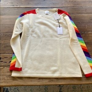 NWT Madeline Thompson cashmere sweater size m